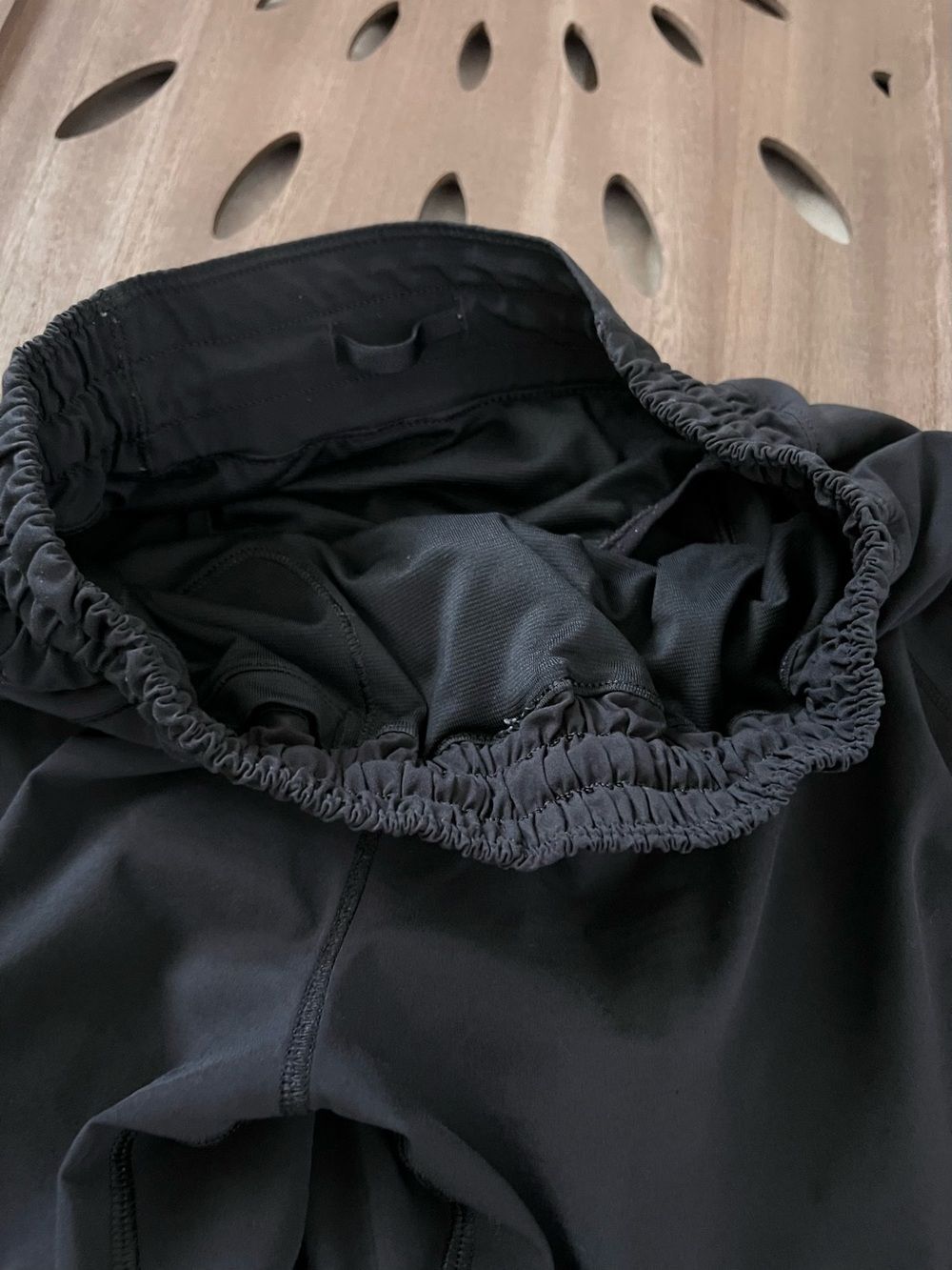 lululemon athletica Black Athletic Running Shorts with Elastic Waist - Picture 3 of 7
